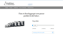Desktop Screenshot of makker.no
